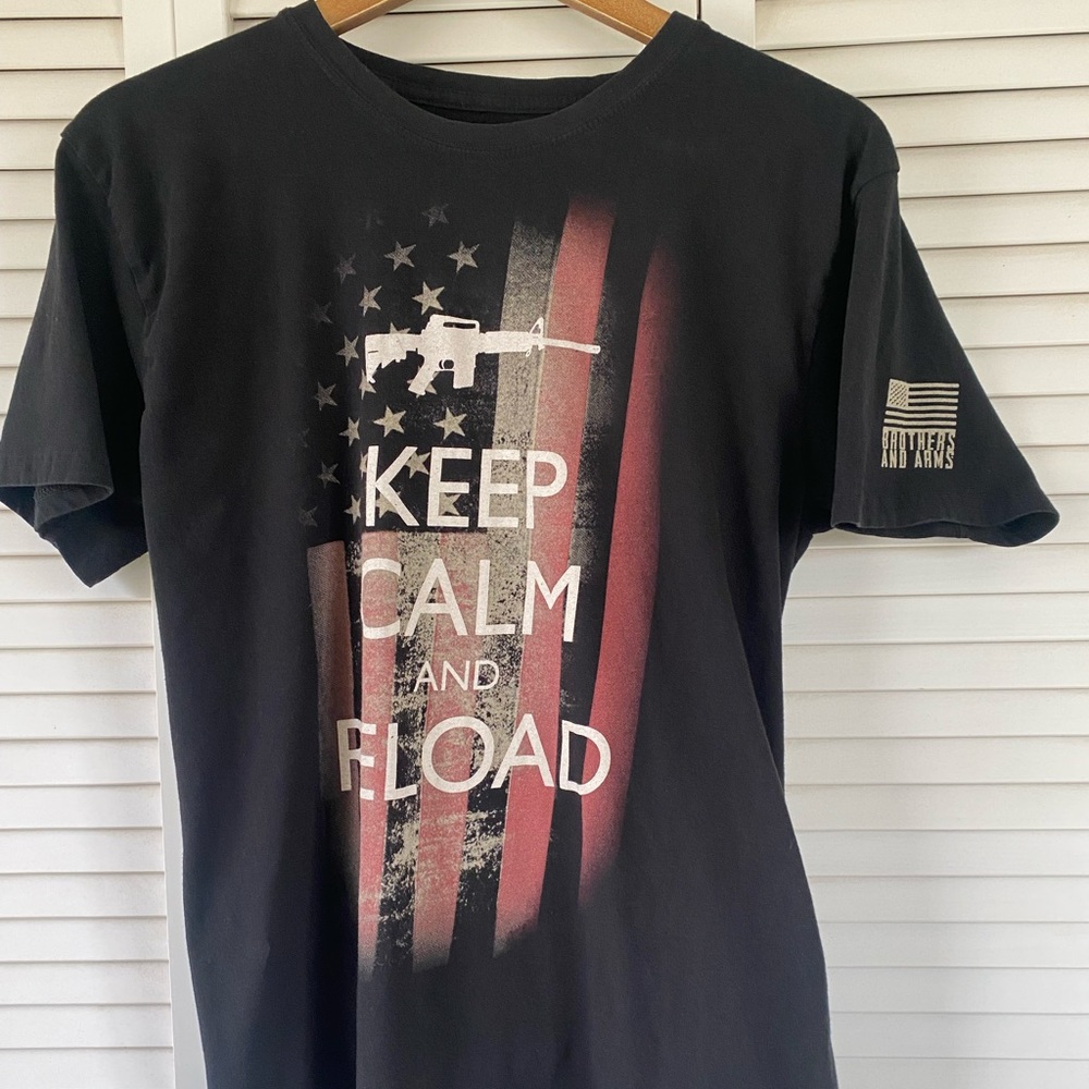 Brothers & Arms brand T-shirt. Size large, like new.
